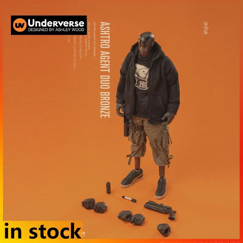 

Underverse оригинальные 1/6 модные готовые подвижные куклы серии ASHTRO AGENT аниме игрушки Коллекционная модель праздничный подарок для мальчиков