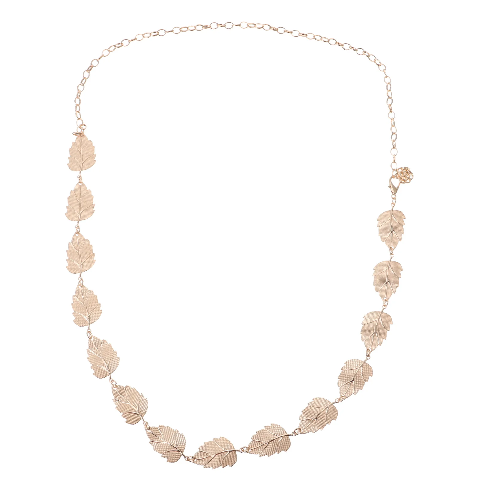 

1Pcs Metal Leaf Shaped Waist Chain Zinc Alloy Belly Chain Fashion Body Accessory Party Festival Nightclub Body Accessory