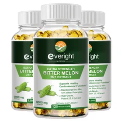 Bitter Melon 360mg 25:1 Extract - Help Lower Blood Sugar, Prevent Heatstroke, and Supplement Daily Multivitamins to Burn Fat