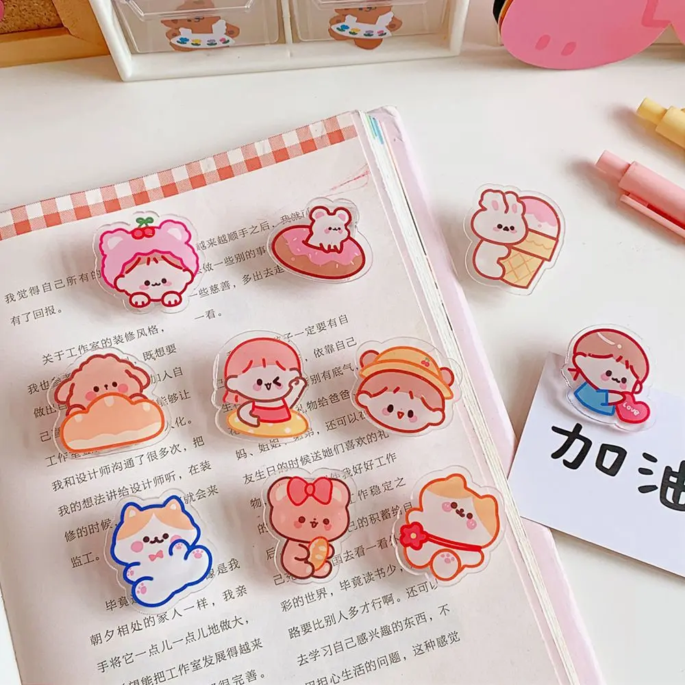 Supplies Index Clamp School Stationery Letter Clip Binder Clip Paper Clip Binder Clips Snacks Sealing Clip Transparent Clip