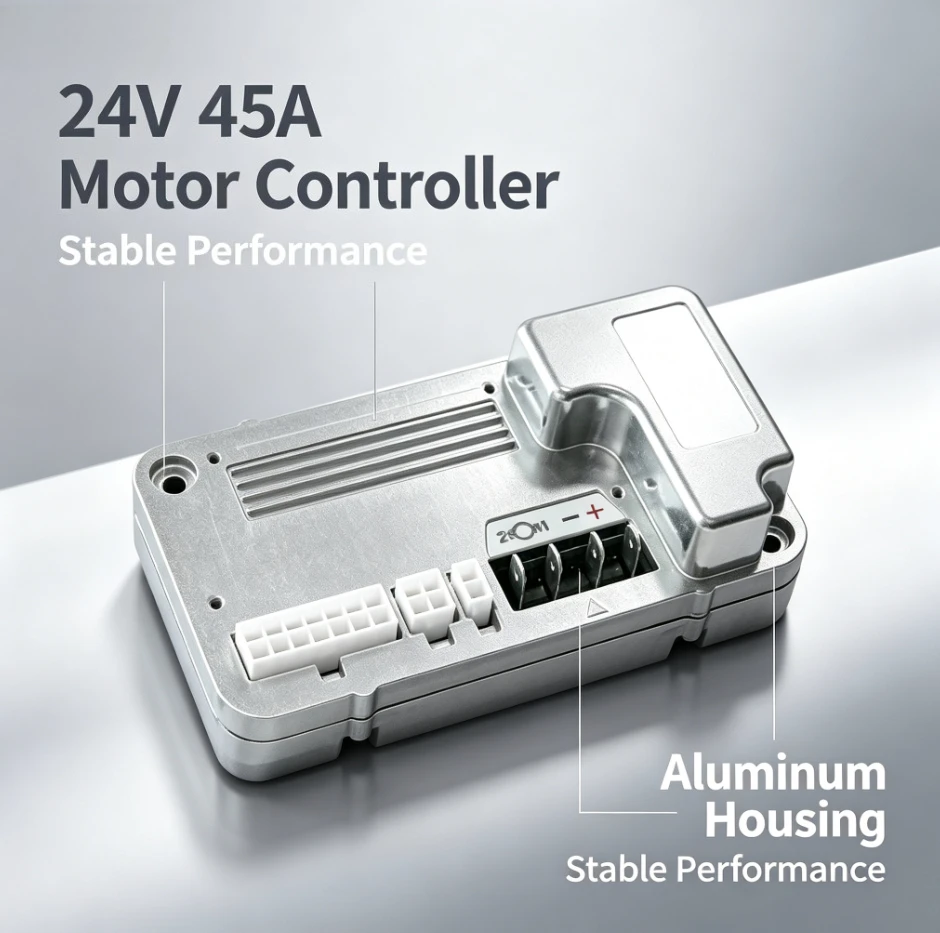 24V Electric Scooter Controller 45A-90A Computer PCB Motor Driver Mobility Wheelchair Repair Part Throttle Brake Lever