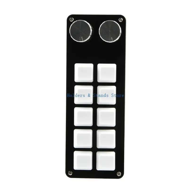 

Y4ue 10 клавиш Mini Keyboard 2 Ручка настройка игрового видео