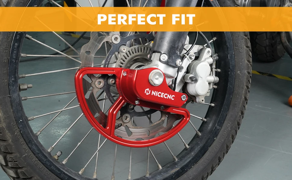 2016-2025 Für Husqvarna 701 Enduro Vorderer und Hinterer Bremsscheibenschutz KTM 690 Enduro R 2014-2025 GasGas 700 ES 2022 2023 2024 2025 – Detail 14