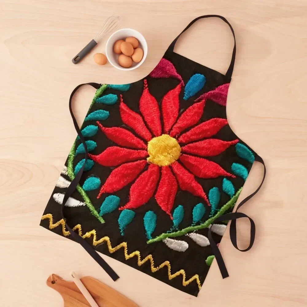 

Spanish Flowers Apron Kitchen Utensils Home Utensils cookings for women Korean Apron