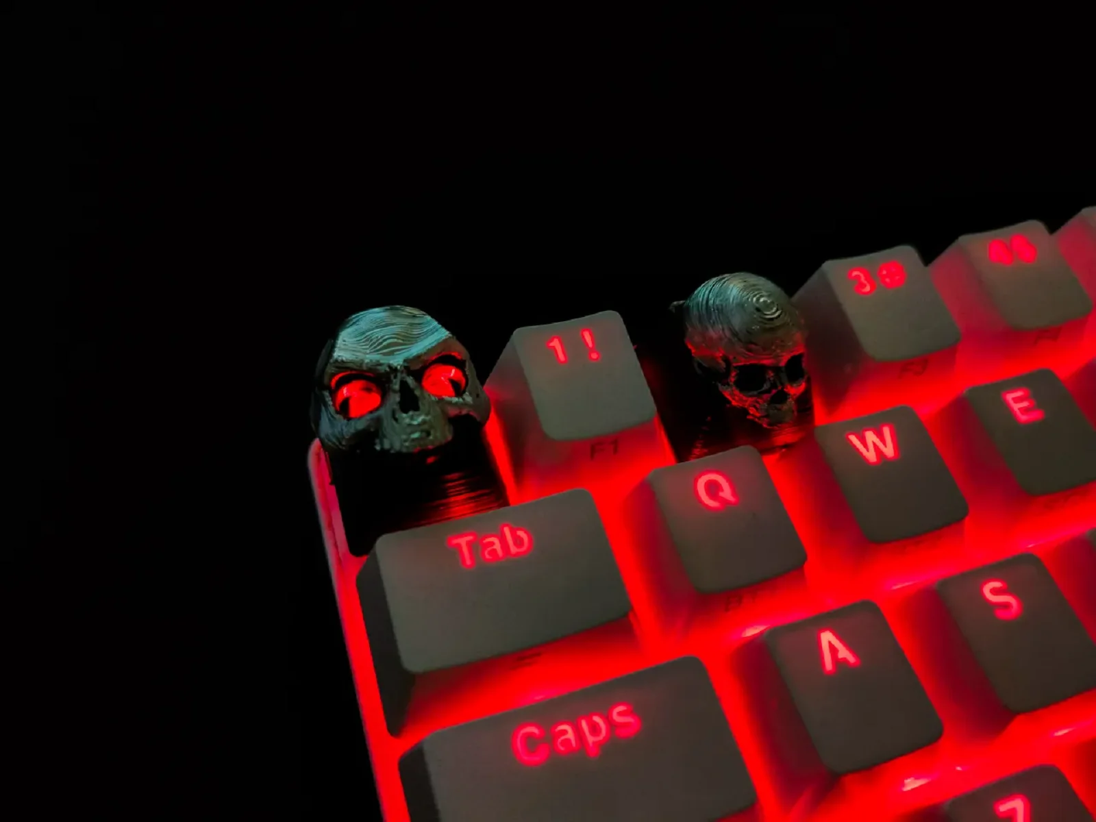 Schädel-Tasten kappen für Esc-Taste, Schädel-Tastatur