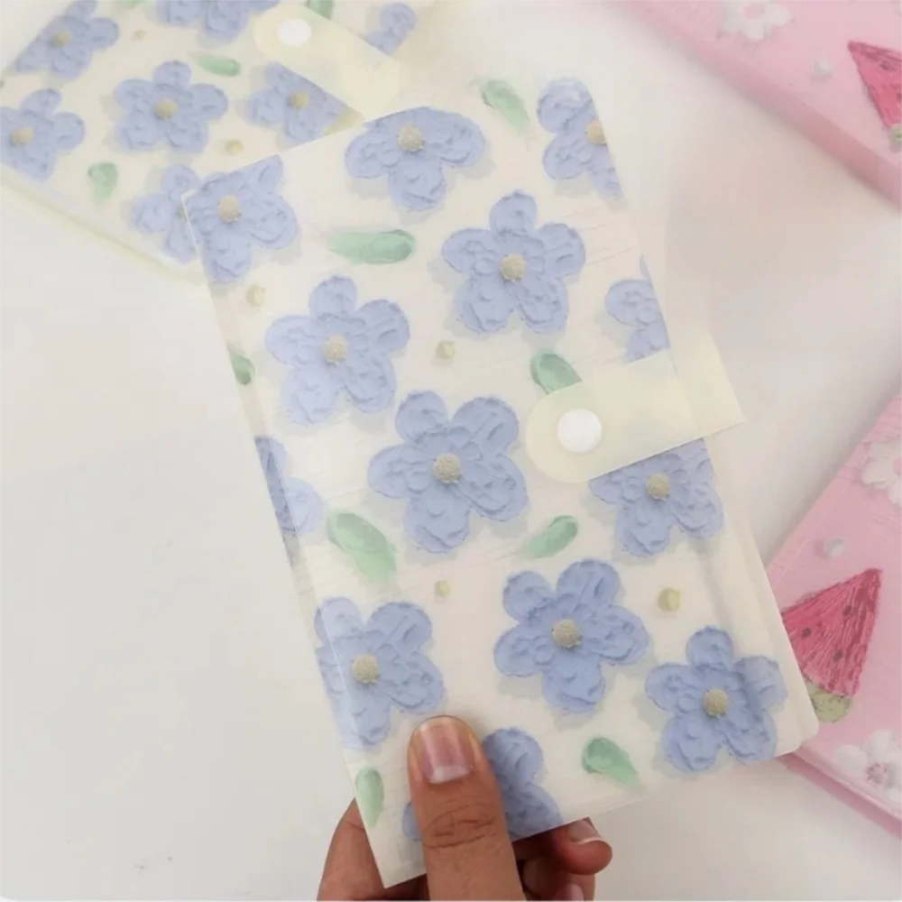 Creative 3-inch Photo Album 120/240 Slot PP Card Holder Small Card Oil Painting Postcard Storage Album Card Album