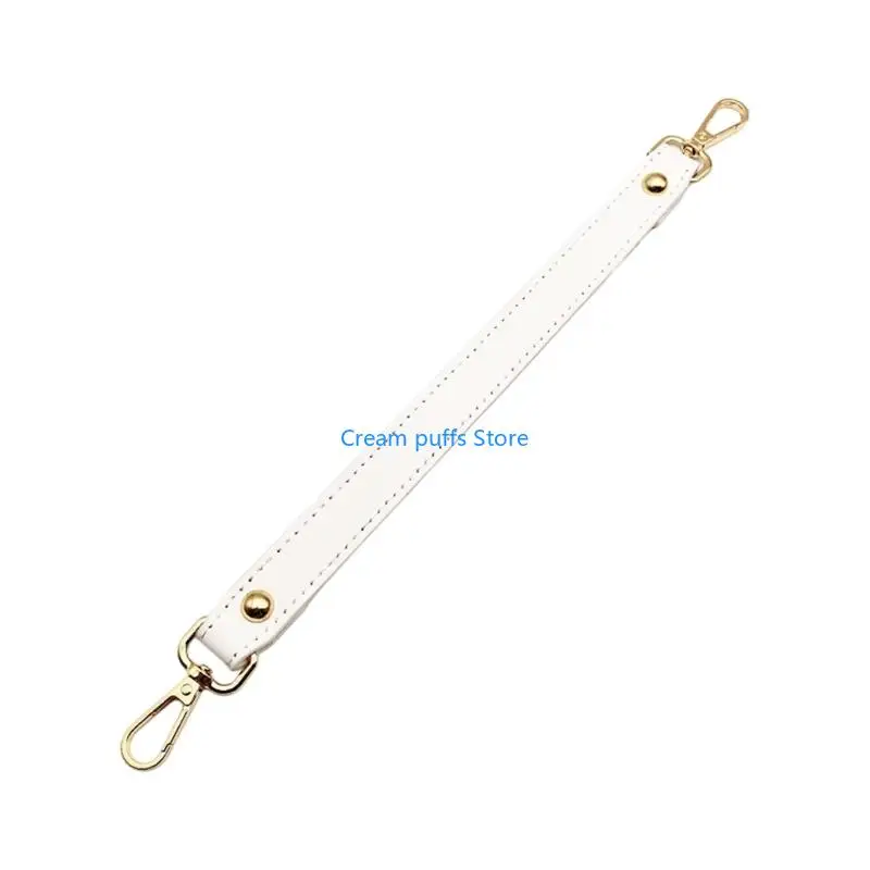 50LE Daily Carry Top Handle Update Strap, PU Leather Look Replacement with Clasps, 12.6 x 0.79 in Single Piece