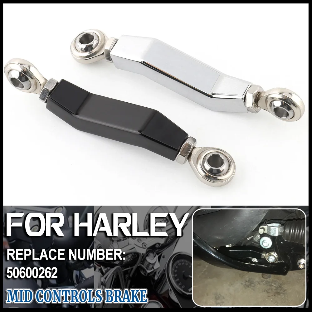

Mid Controls Brake Shift Lever Linkage Pushrod For Harley Softaill Standard FXST Low Rider S Street Bob 2018-2023