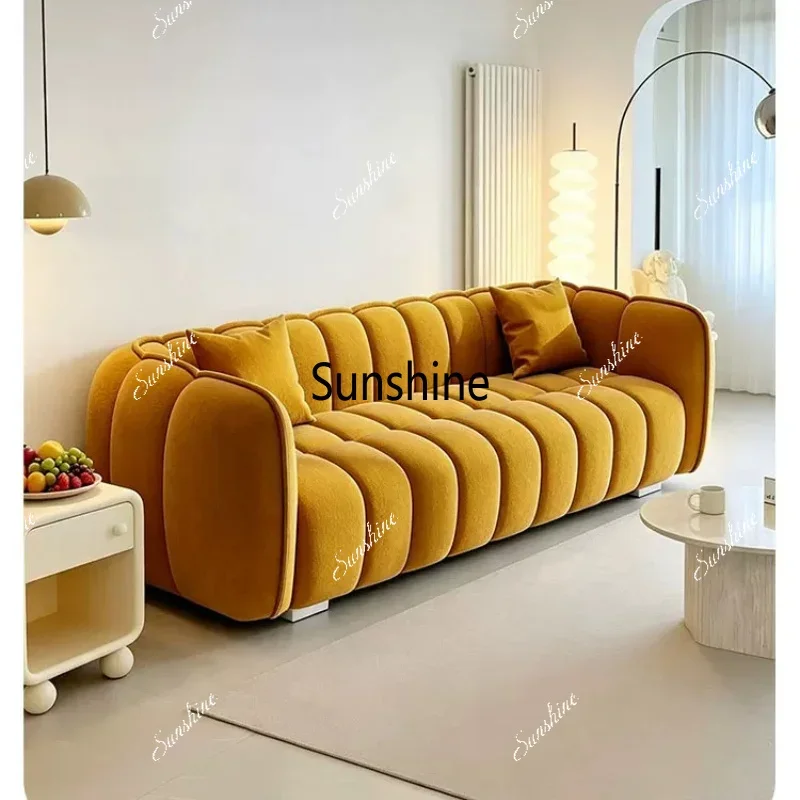 Vintage, Creamy Home Living Room Lazy Sofa ChairTJ