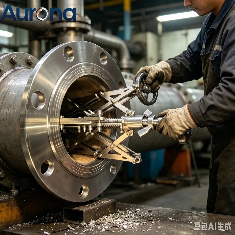 【Industrial】Internal Pipe Alignment Clamp For Flange Pipe Welding, Heavy‑Duty Internal Fit‑Up Device, Industrial Pipeline Equip