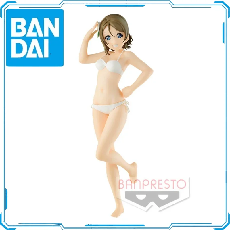 ในสต็อก Original Bandai BANPRESTO EXQ Watanabe You SUMMER ver. Action Figure ภาพเคลื่อนไหวของเล่นของขวัญสะสมอะนิเมะของแท้