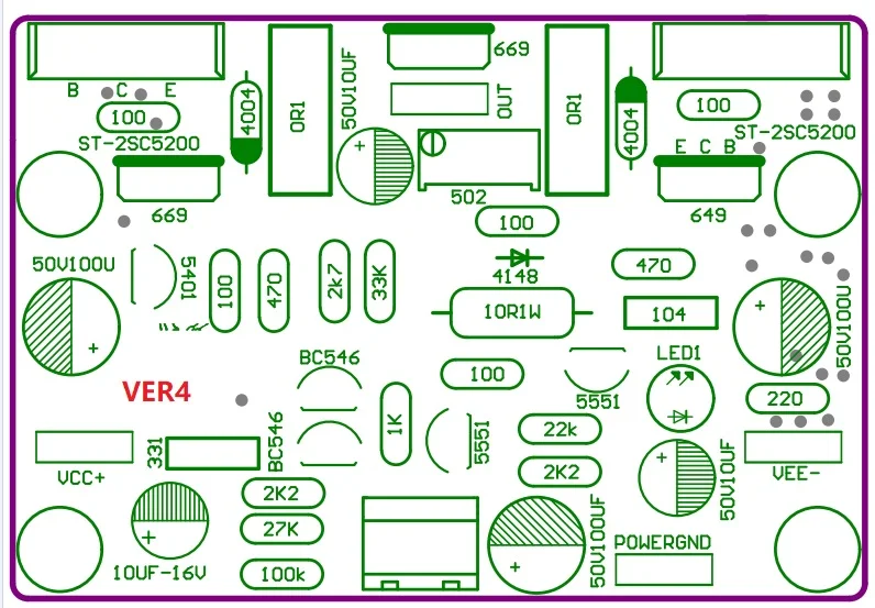 2 قطعة لتقوم بها بنفسك NAIM NAP250 MOD VER4 السلطة مكبر للصوت مجلس الصوت HIFI مكبر للصوت 2SC5200 ستيريو الصوت مكبر للصوت 80 واط