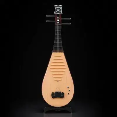 

1pc Simulation Chinese Lute Chic Instrument Decoration Plastic Home Party Photo Prop Style Accessory