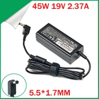 Cargador Adaptador para Portátil de 19V 2.37A 5.5*1.7MM 45W para Acer Aspire 3 A314-31 A515-51-3509 E5-573-516D Series, Fuente de Alimentación para Portátil