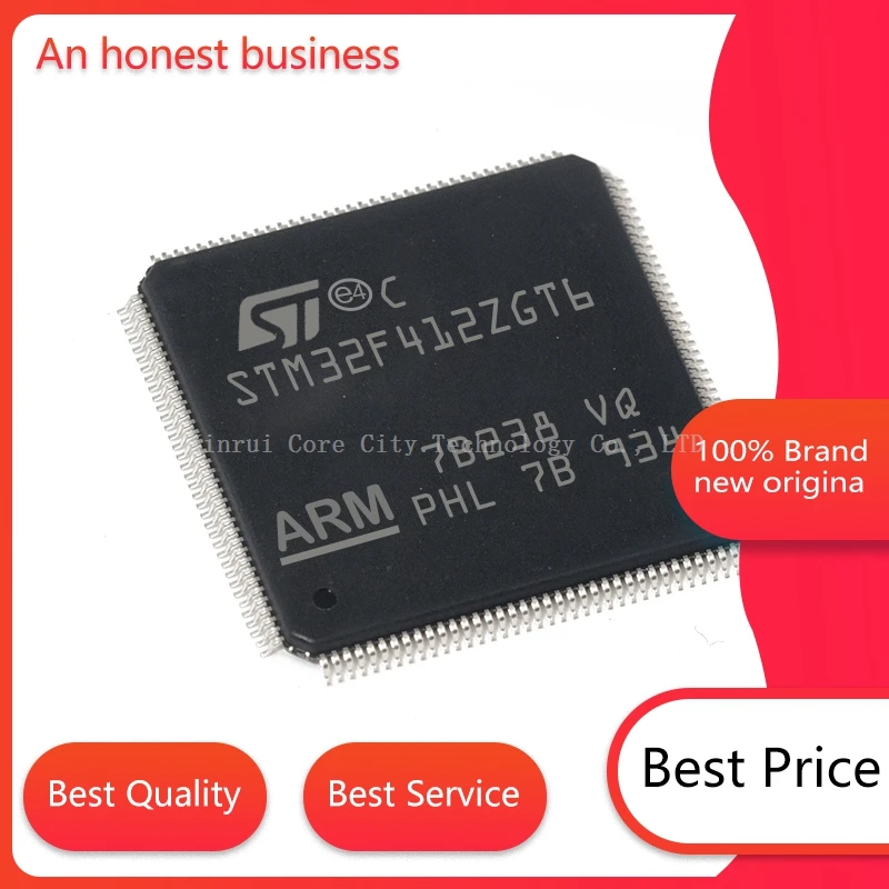 

100%New STM32F STM32F412 STM32F412ZG STM32F412ZGT6 Original Stock, Welcome to Consult