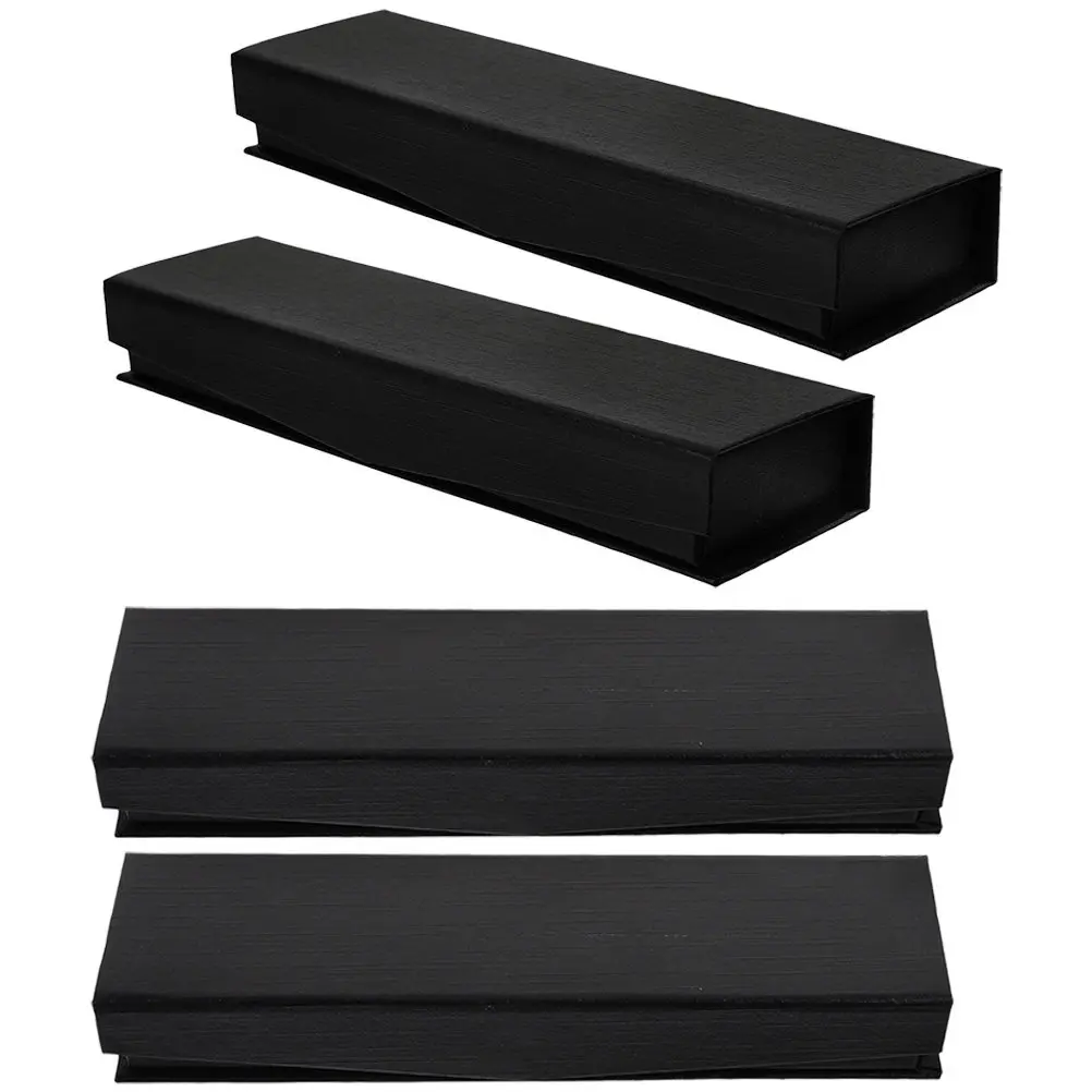 

4Pcs Pen Gift Box Elegant Cloth Pen Case with Fine Workmanship for Writing Tools Storage Wrapping Ceremony Business Present