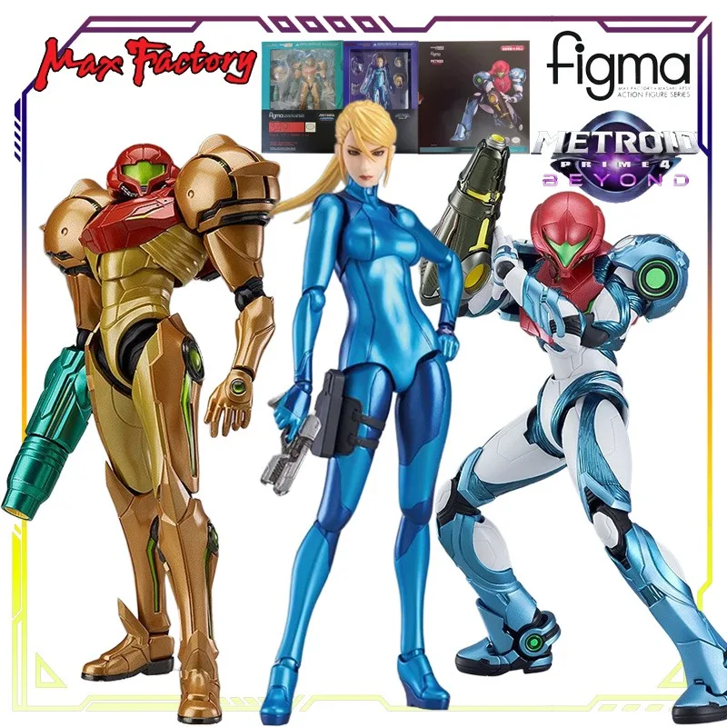 

GSC Original Figma Mithrad Ultimate Series Sams Aran\Zero Armored Samus Anime Action Figure Model Toys Ornaments Gifts Fo Boys