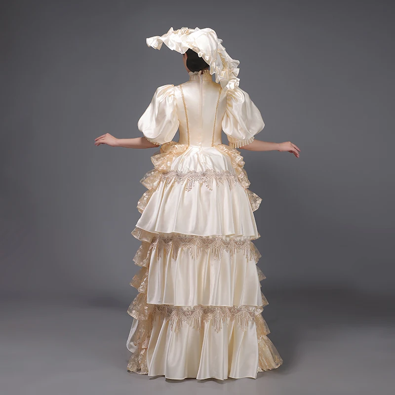 فساتين سهرة ماري مخصصة لمحكمة القرون الوسطى وعصر النهضة الفيكتوري الباروكي للحفلات الراقصة وحفلات تنكرية للمسرح #4