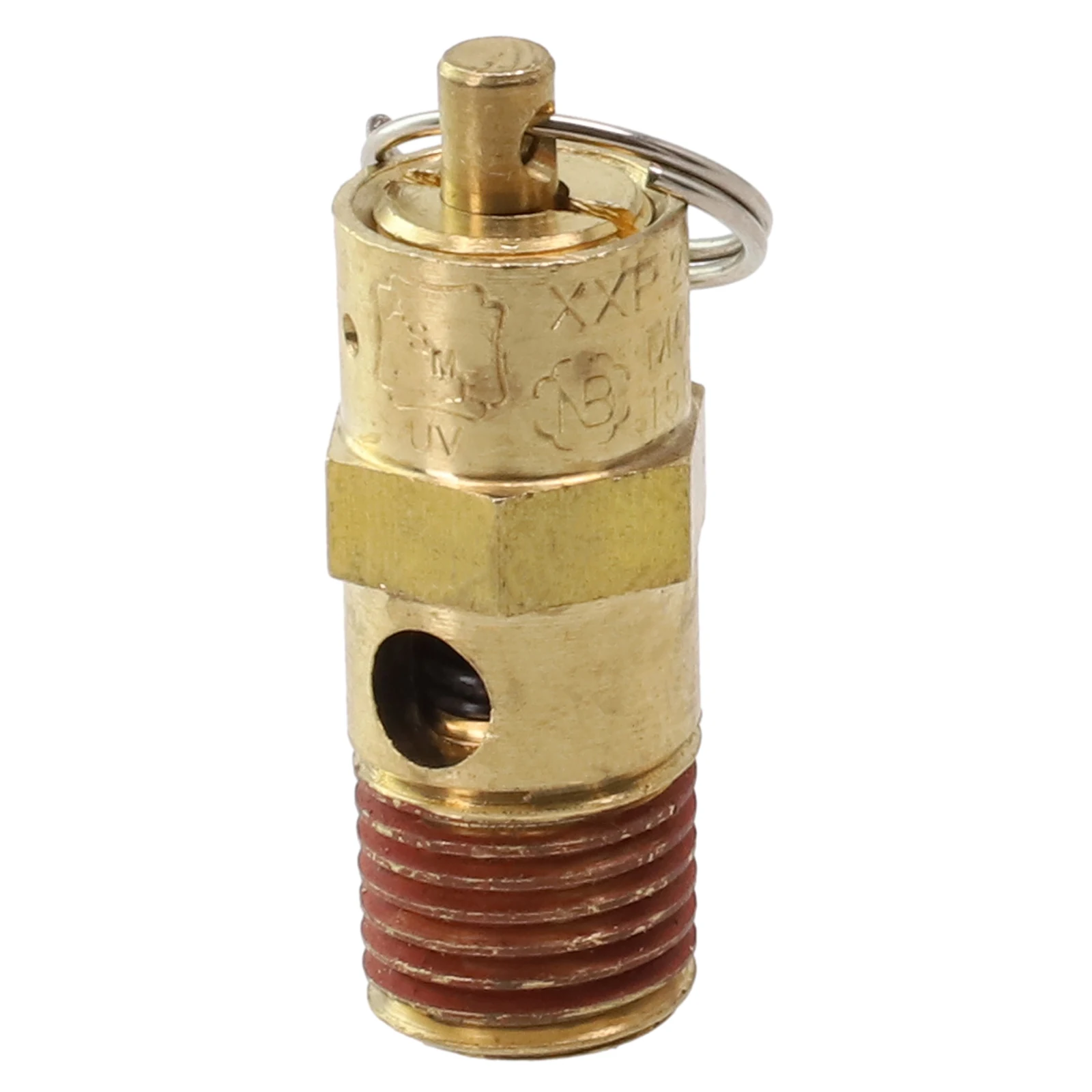 1/4 NPT 150 PSI Brass Air Compressor Safety Relief Pressure Valve Tank Outlet For ASME Standard Pneumatic Tool Accessories
