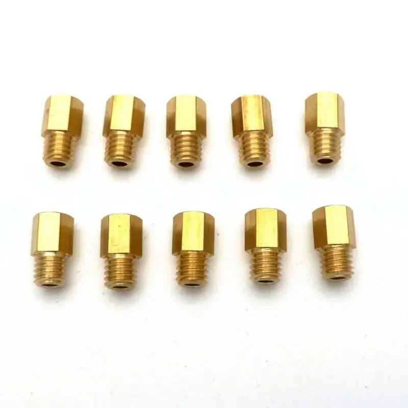 10pcs Hex Style Main Jets Carb Main Jets Fit For MIKUNI VM TM TMX 18/20/22/24/26/28 200 220 230 240 250  270 280 290