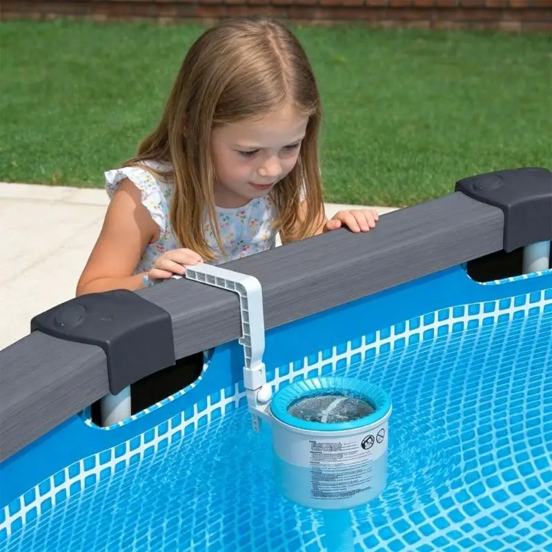 Loyal Above Ground Pool Top Layer Skimmer possesses safe mount 