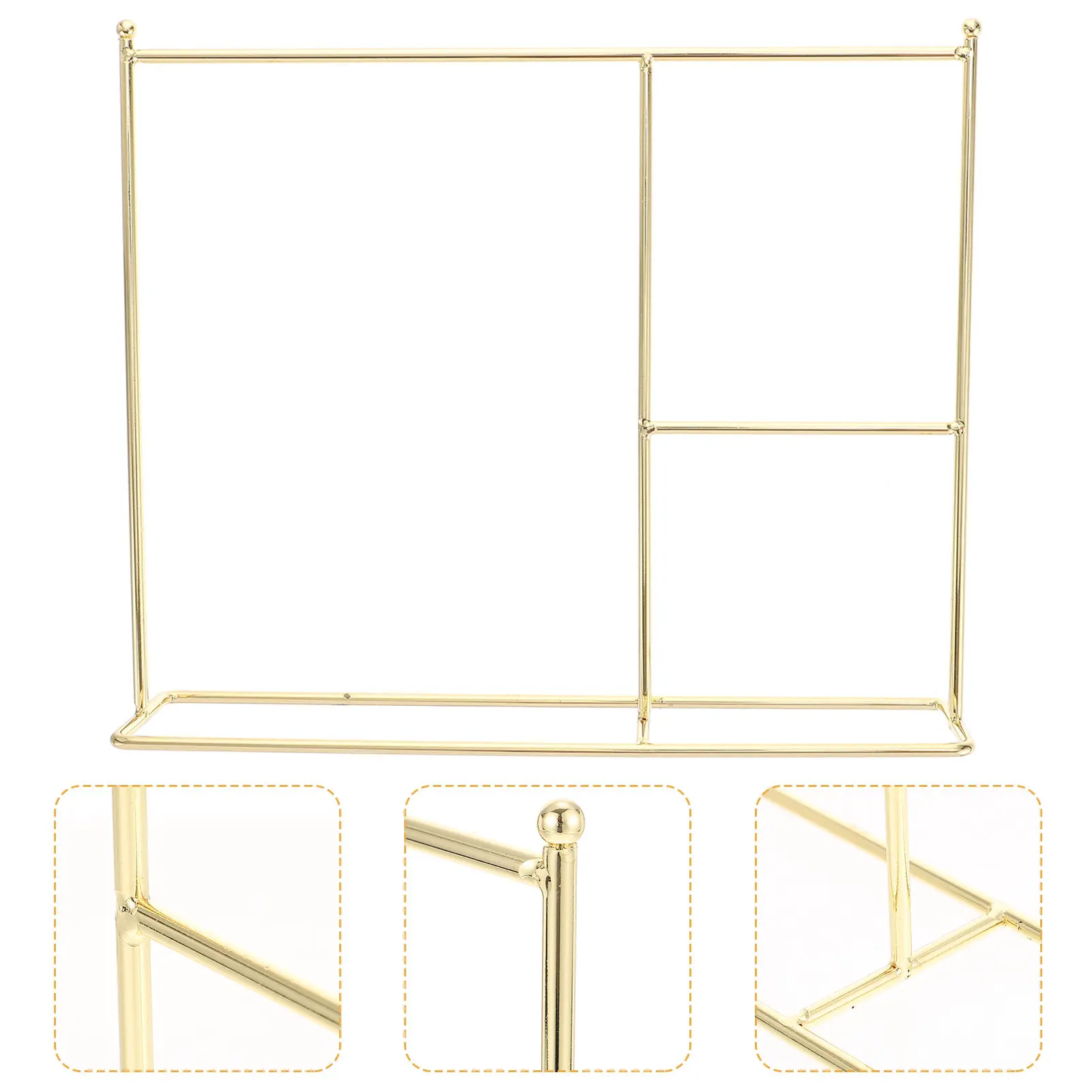 

Miniature Garment Rack Portable Iron Clothes Holder for Dollhouse Furniture Kids Room Decoration Metal Dress Organizer