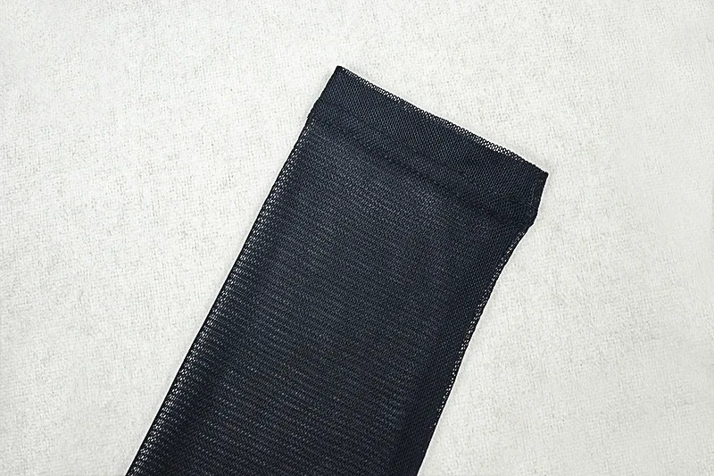 Women Sexy Black See Through Mesh Patchwork Ruched Split Bodycon Maxi Dress Turtleneck Full Sleeve Backless Slim Party Long Robe