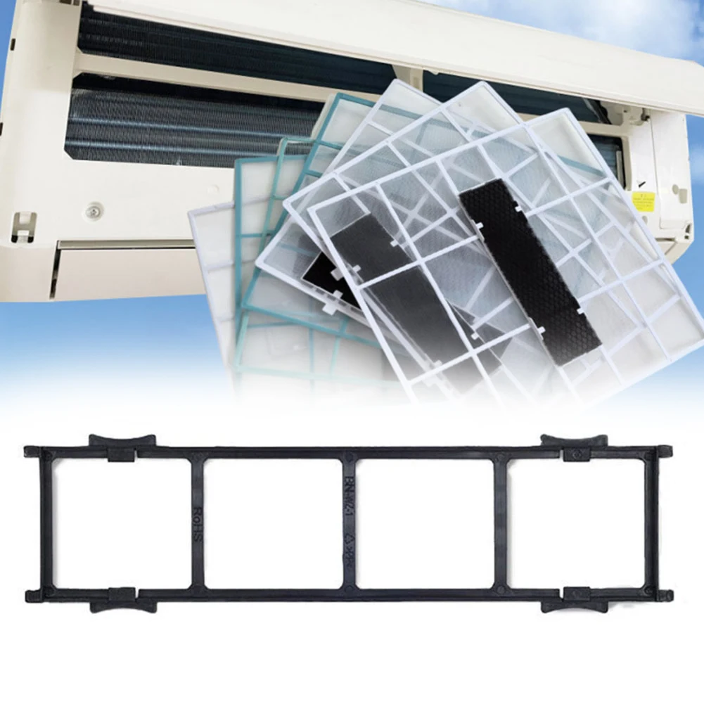 1pcs For Midea Air Conditioner Filter Dustproof Net Indoor Filter Bracket For Improving Air Quality Air Conditioner Accessories