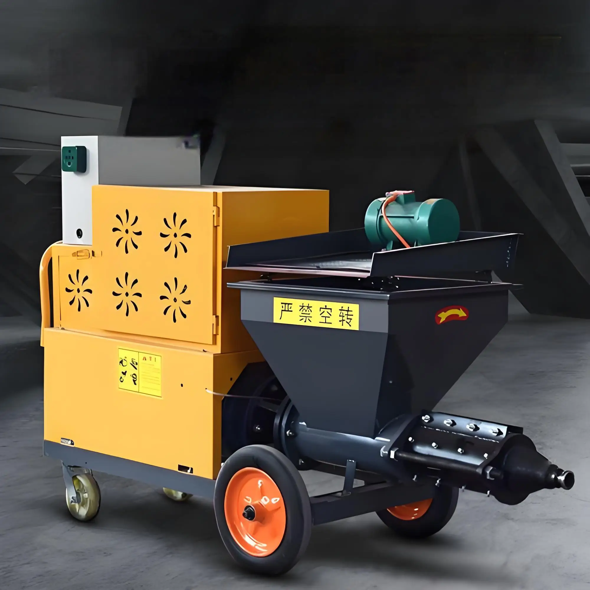 

Multifunctional Cement Mortar Spraying Machine Electric Diesel Mini Stucco Pump Cement Sand Mortar Spraying Machine