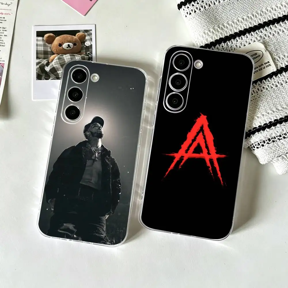 Anuel AA-Real Hasta La Muerte Phone Case For SamsungA10,12,20,21S,30,31,40,50,51,52,70,71Soft Silicone Black Cover