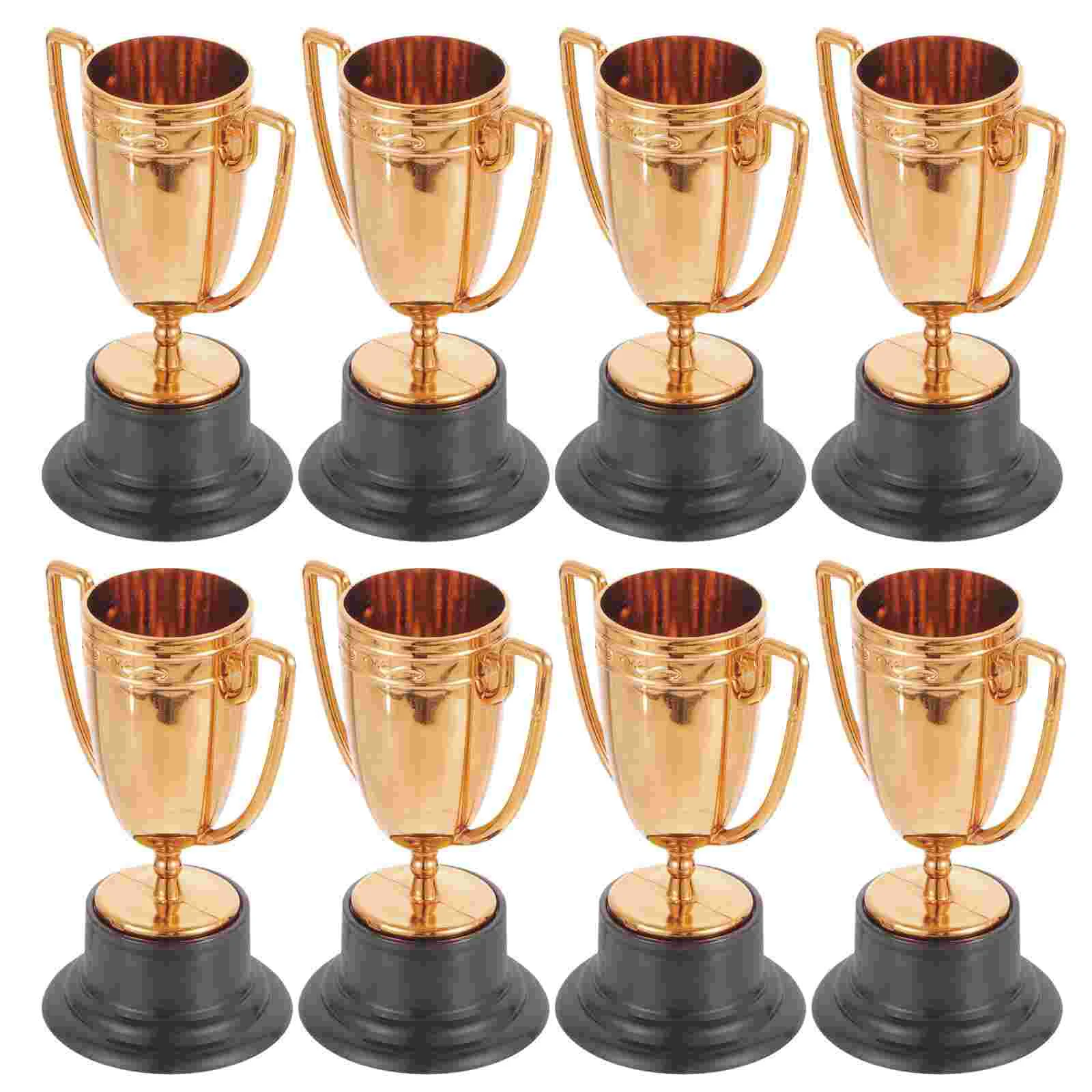 8 Pcs Trophy Decoration Figurines Pour The Mini Trophies Funny for Adults Small Baseball Kids Toy