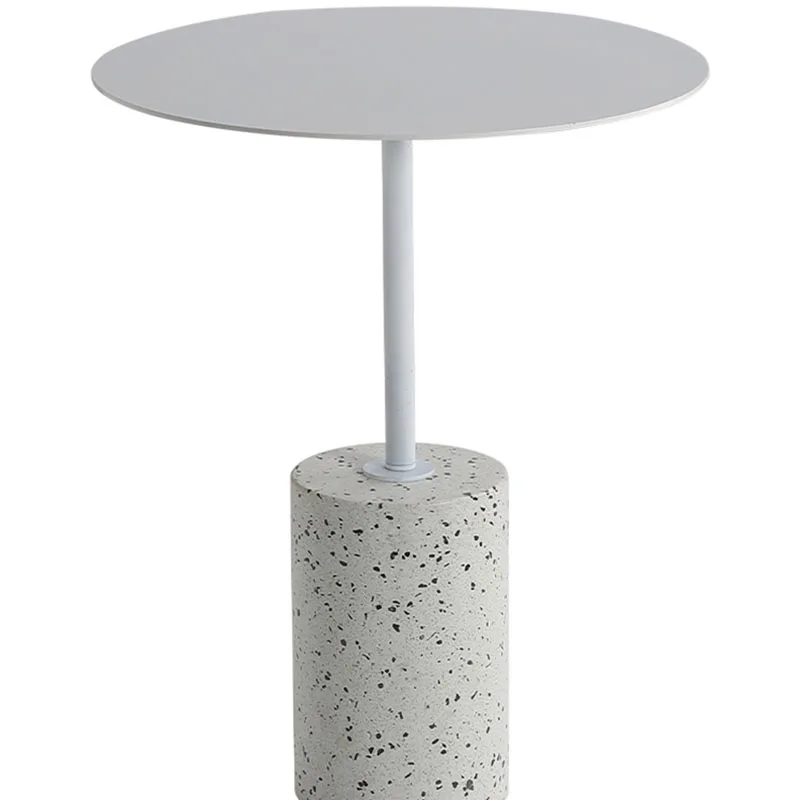 Table Basse Basse Nordique, Design Moderne, Coins Ronds, Salon, Or, Table Basse Ronde, SY50CT