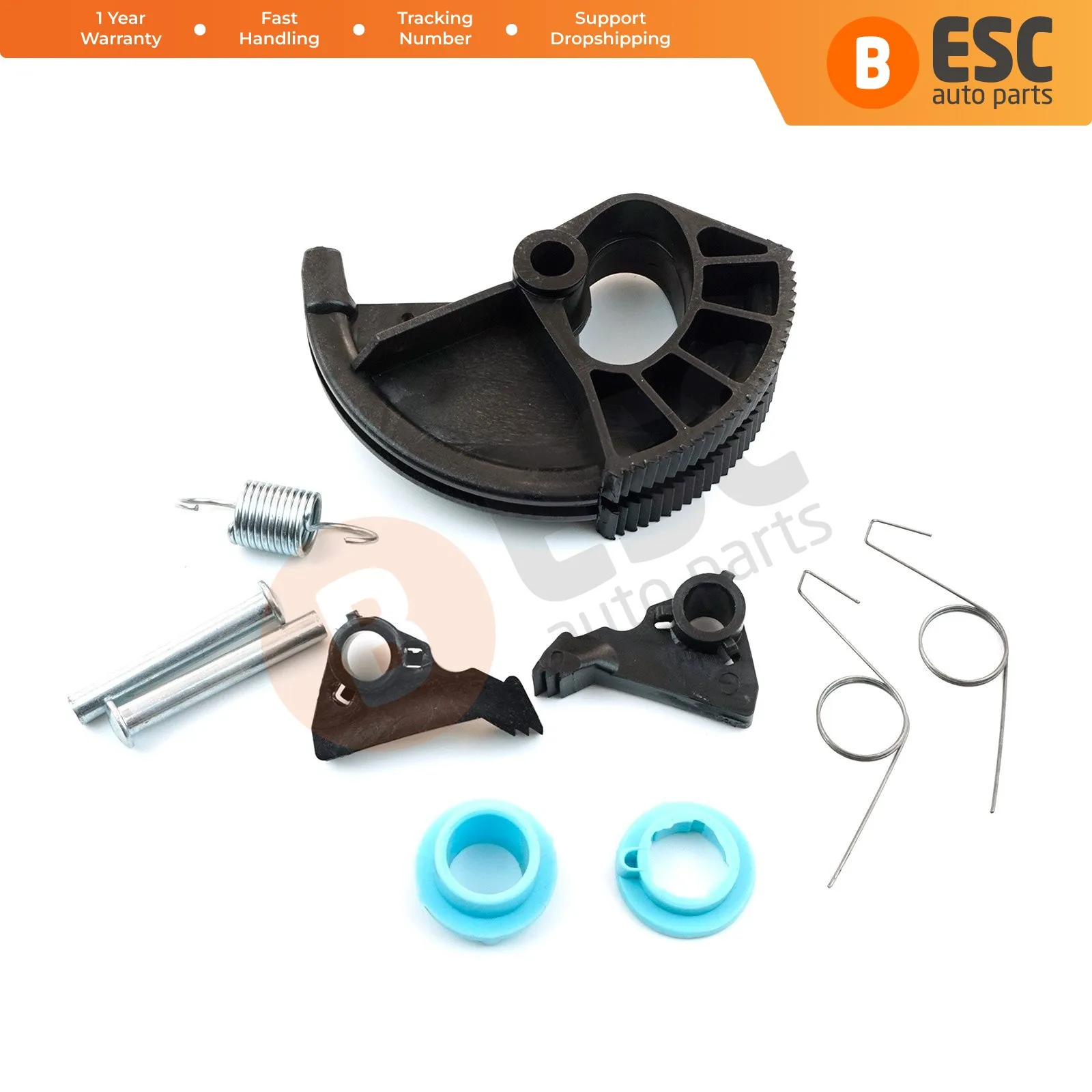 

ESC Auto Parts ESP598 Clutch Controls Adjuster Quadrant Pawl Kit for Renault Clio Symbol Fast Shipment Ship From Turkey