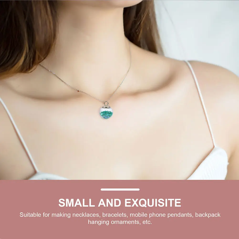 

60 шт. стеклянных шариков-подвесок со звездами для изготовления украшений своими руками: ожерелий, серег, браслетов, брелоков, подвесок для сумок, декора для вечеринок