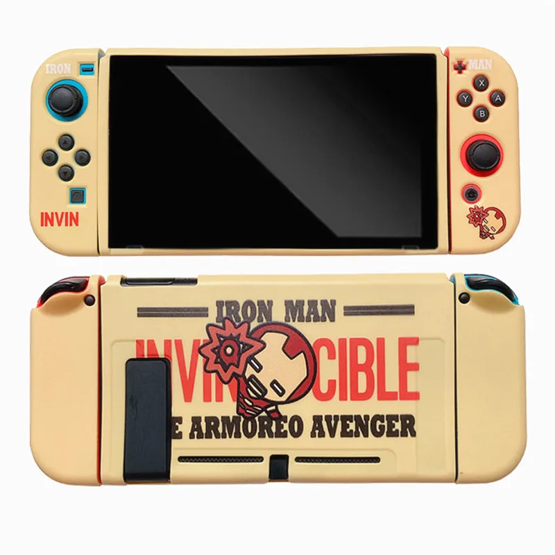 Disney สำหรับสวิทช์กรณีป้องกันแยกกล่องสำหรับอุปกรณ์ Nintendo Switch NS คอนโซล TPU Fundas