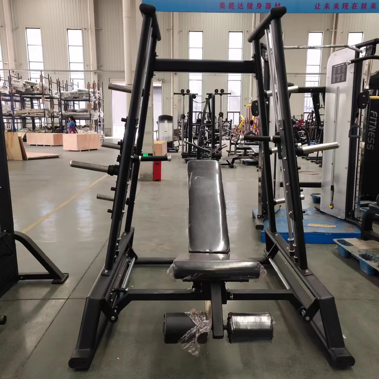 MND-PL37 Multi Station Chest Press Machine Commercial Gym Equipment Plate Loaded Training Machine MND Fitness