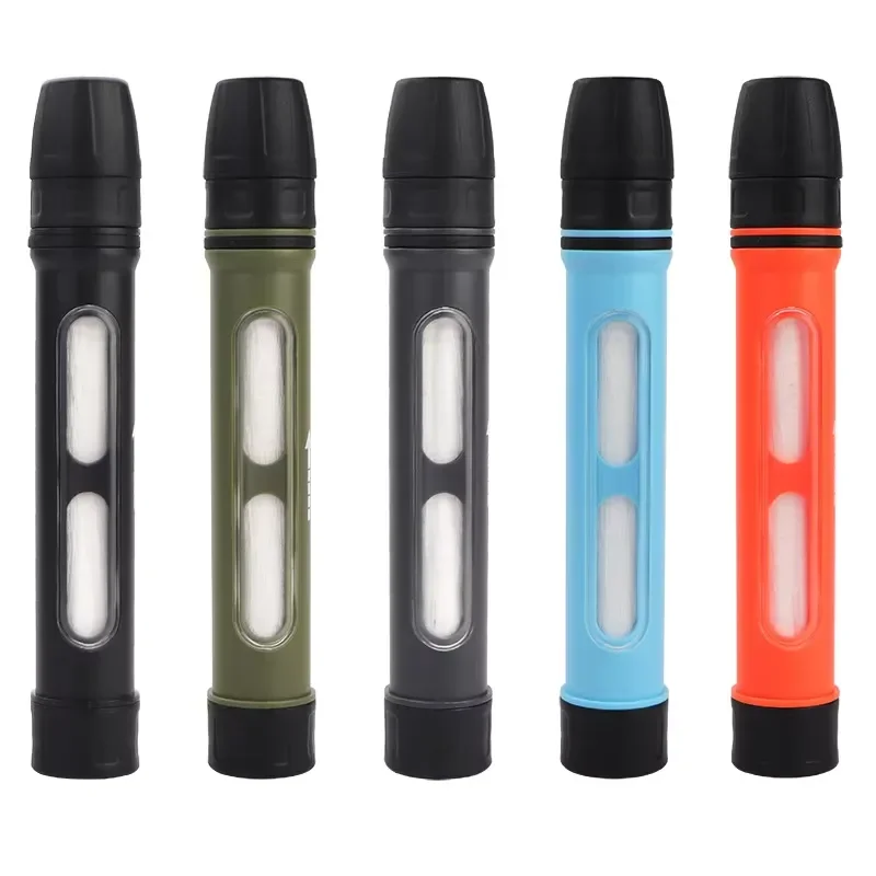 Portable Water Filter Straw for Hiking Camping, Emergency Survival Gear, Outdoor Personal Water Purifier for Safe Drinking
