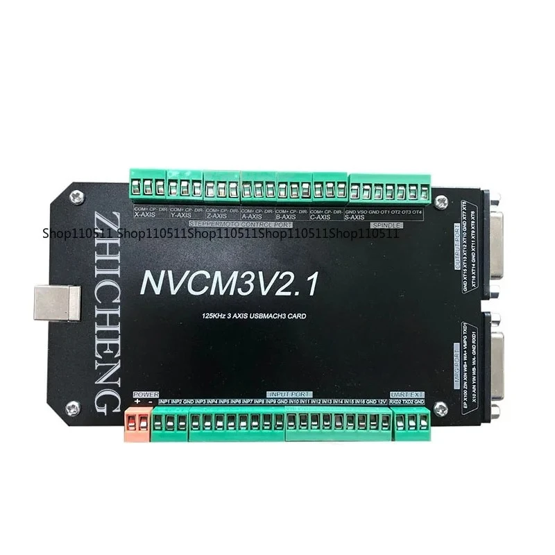 

V2.1 3/4/5/6-Axis CNC Controller MACH3-Breakout USB Interface Board Motion Control Card for Stepper Motor CNC Engraving BB