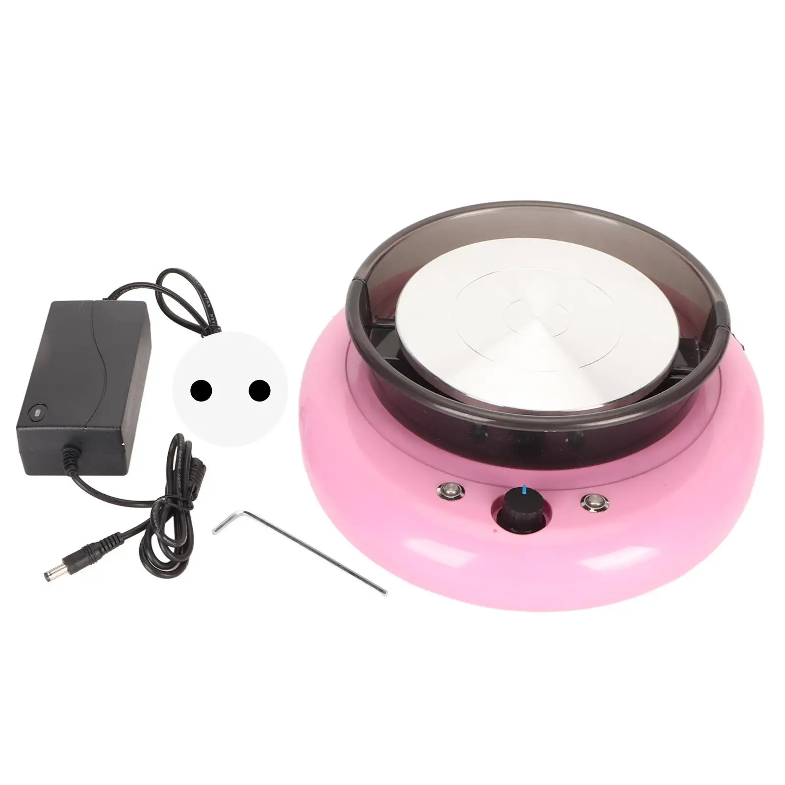 

Electric Mini Pottery Wheel for kids - Rustproof Clay Making Machine, 100-240V with Detachable Basin - for home Art Tool