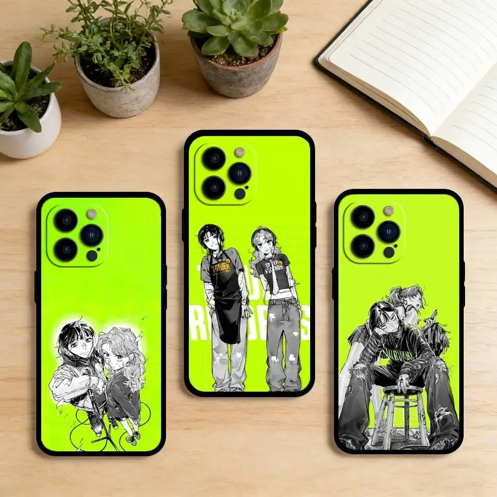

AAA Aya Osawa Mitsuki Koga MitsuAya Phone Case For iPhone 17,16,15,14,13,12,11 Plus,Pro Max,XS,Soft Silicone Black Cover