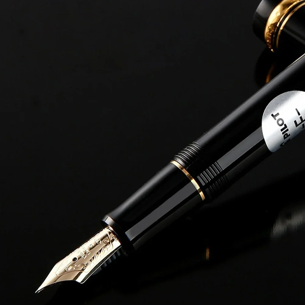 Imagem -02 - Japonês Piloto Fountain Pen Custom Original 14k Gold Tip Student Writing Acessórios de Escritório Suprimentos de Negócios Fk1000 74 1pc