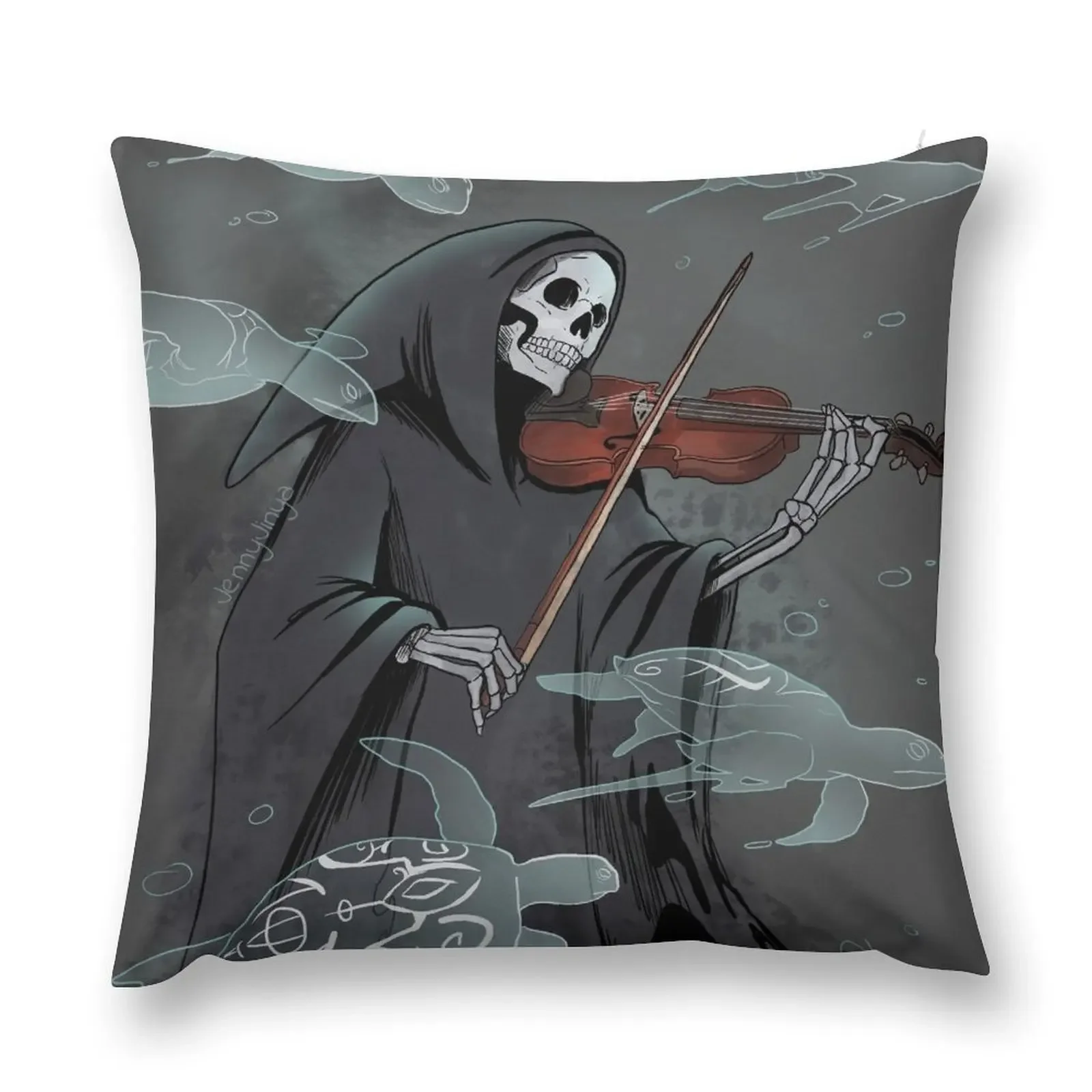 

Last Symphony Throw Pillow Christmas Cushion For Home Cushion Cover Luxury Anime Sofa Pillow Cover pillow