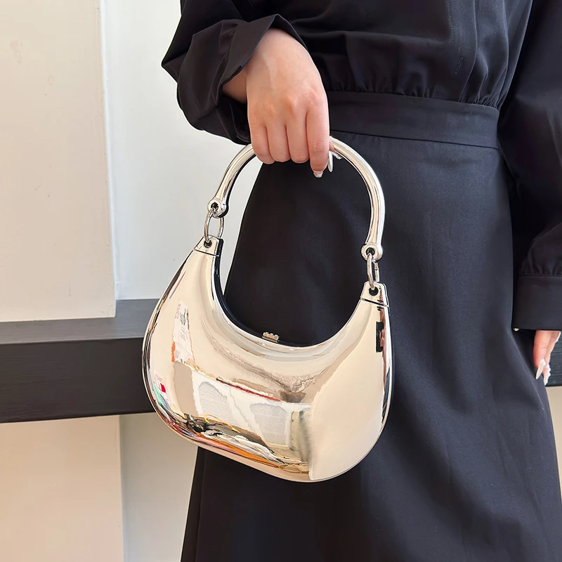 

Glamorous Rhinestone Decorated Handbag Women's Luxury Leather Crossbody Shoulder Purse Ladies Evening Party Clutch