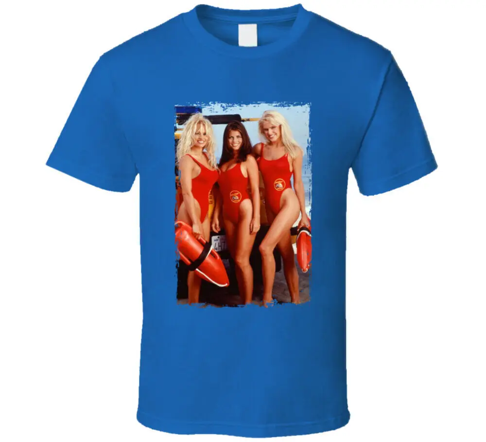 

Baywatch Babes 90s Tv Series Fan T Shirt