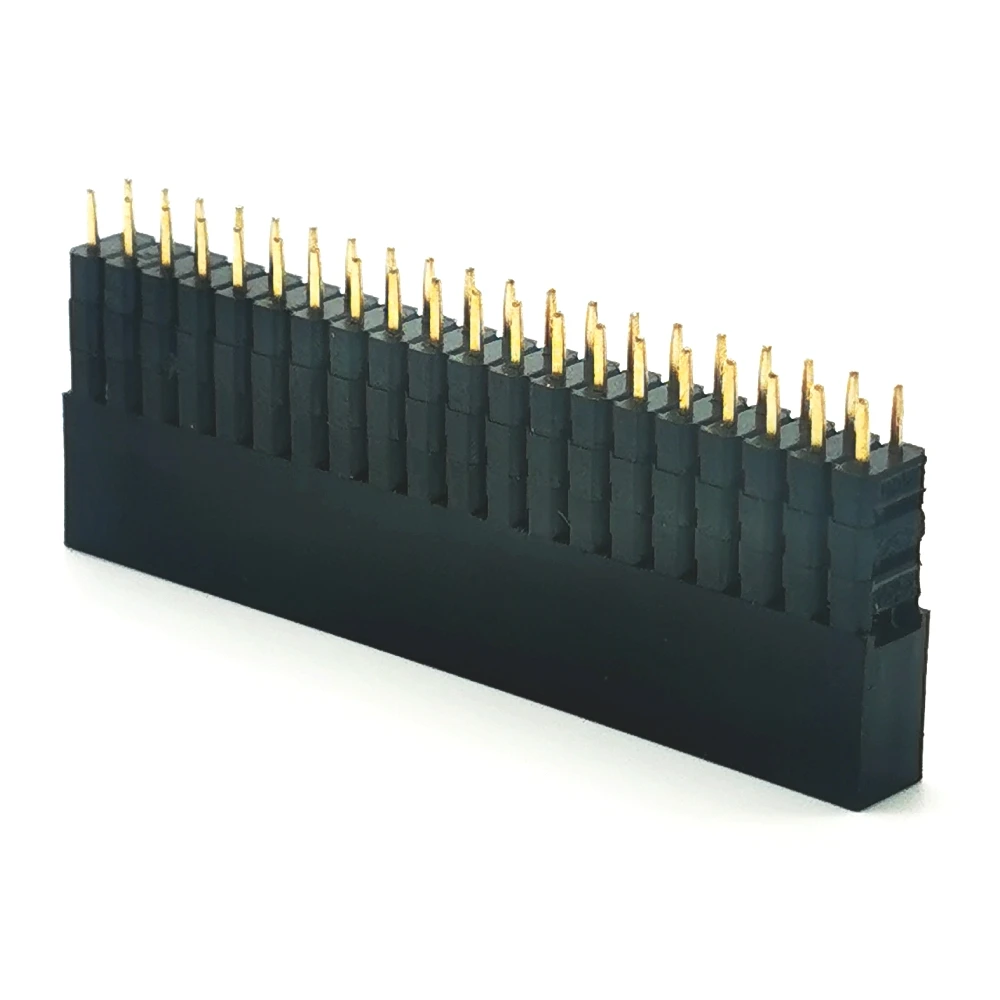 

1Pcs 2x20-pin 0.1" Female Extra Tall GPIO Stacking Header for Raspberry Pi A+/B+/Pi 2/Pi 3