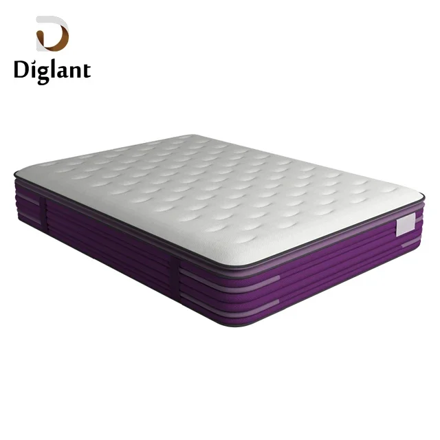 

D67 Diglant Full Xl высокой плотности в вакуумной упаковке, высококачественный латексный матрас Koil 190x90, пружинный матрас для отеля California King