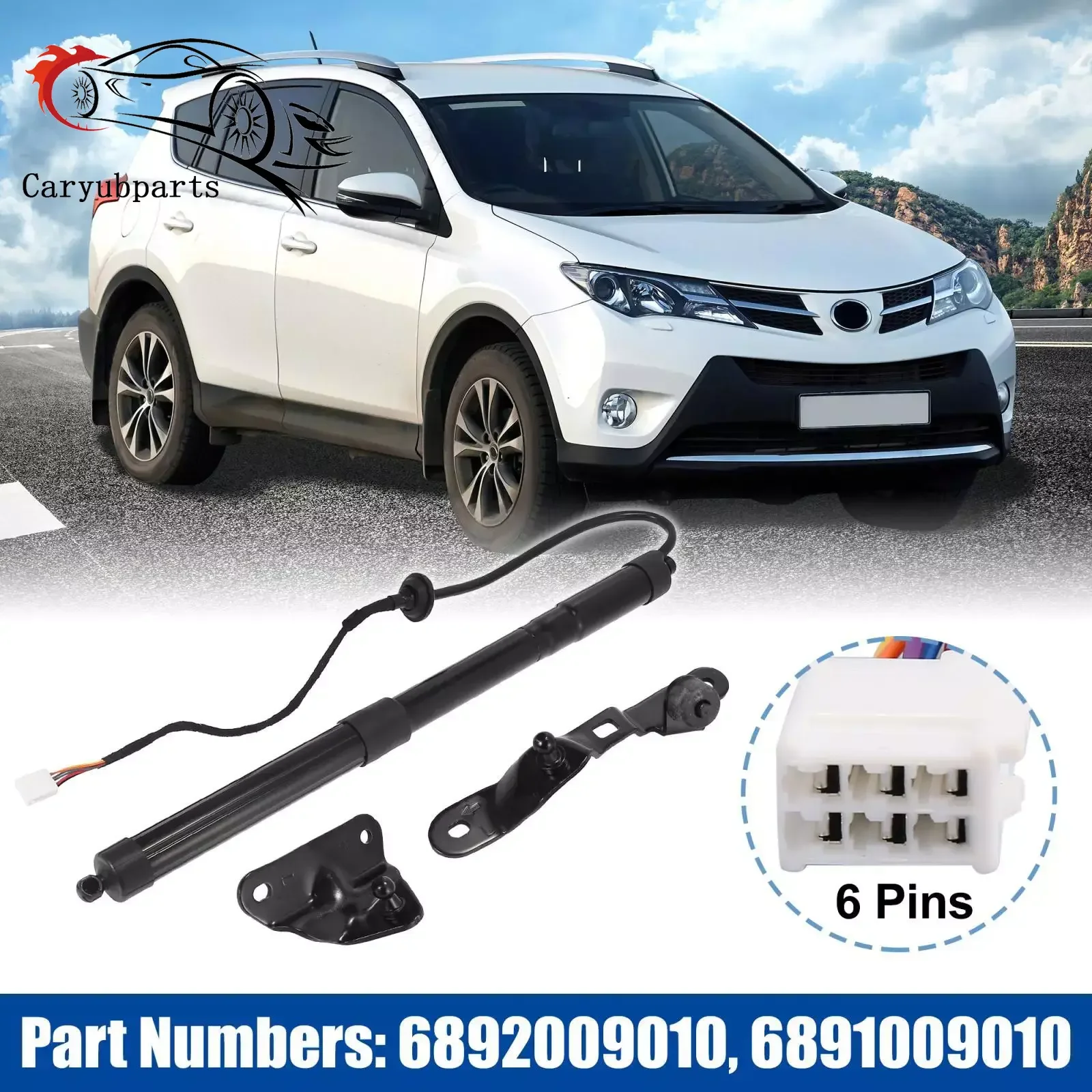 6892009010 6891009010 1pcs Left/Right Power Liftgate Electric Tailgate for Toyota Rav4 2013-2018 6892009012 6892009011