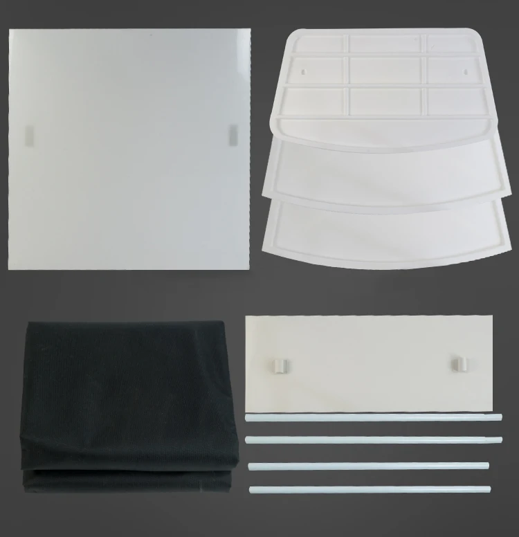 Outdoor Plastic Tasting Table Lightweight Advertising Promotion Stand