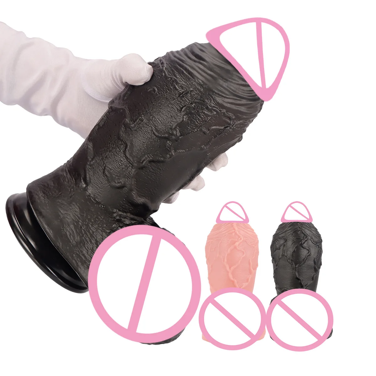 거대한 두꺼운 딜도와 볼이 있는 모조 페니스 애널 플러그 드래곤 에그 여성 질 자위기구 항문 확장기 성인용 섹스토이
