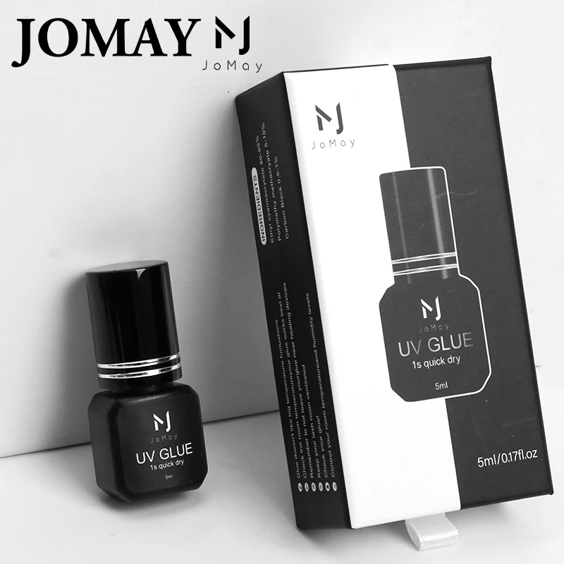 

JOMAY Glue For Eyelash 1s Fast Drying Lashes glue For Eyelash Extension Supplies Profession uv Glue